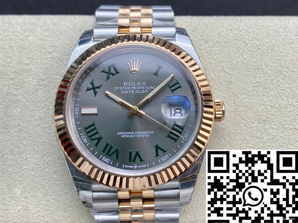 M126331-0016 Gold Datejust Factory Rolex EW Rose 0515